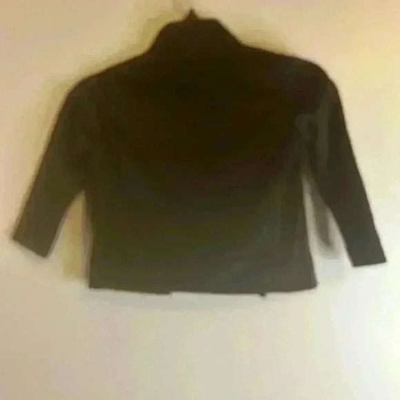 Nike Zip Up Track Performance Jacket Black White Neon Green Boys‎ 24M NWOT - Picture 6 of 8